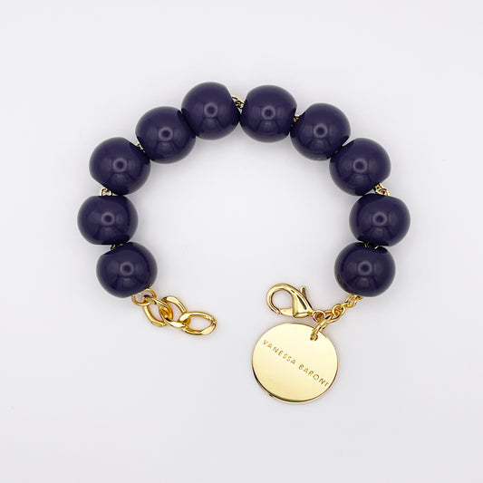 Beads Bracelet Purple