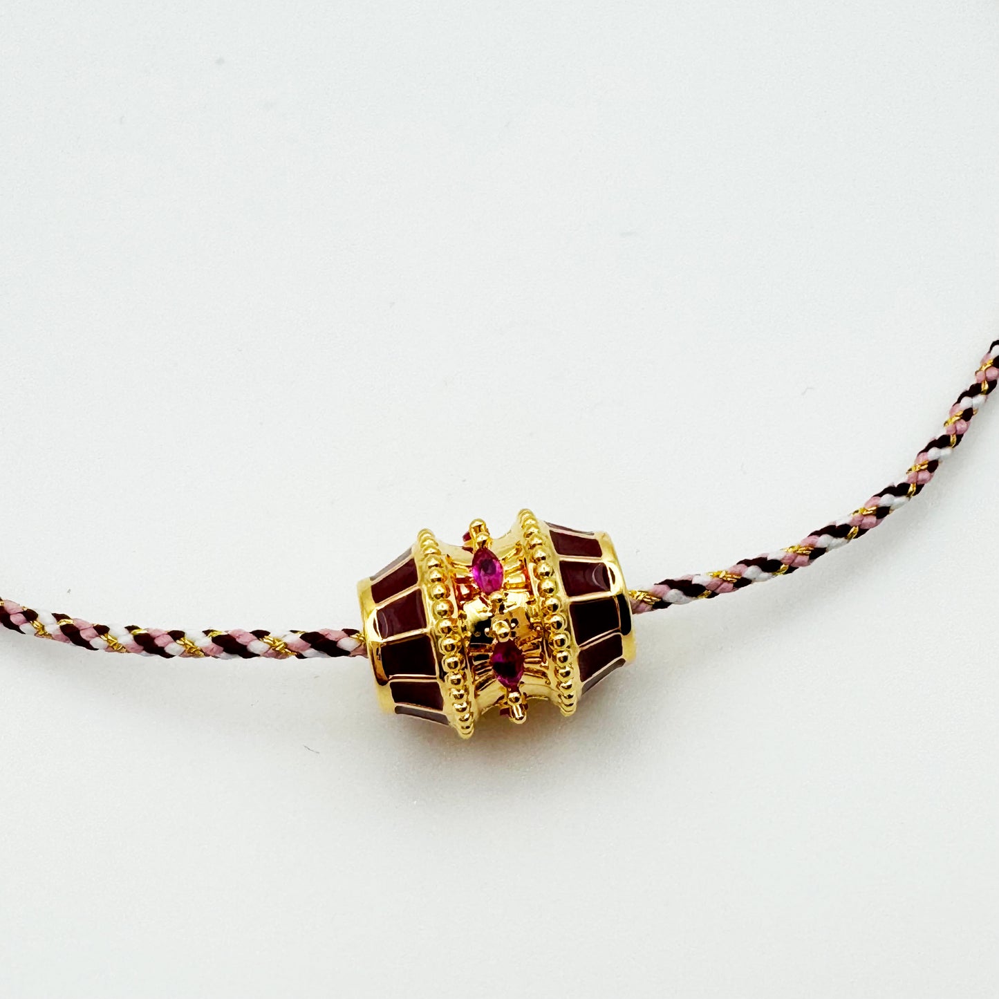 Collier Burgundy Talisman