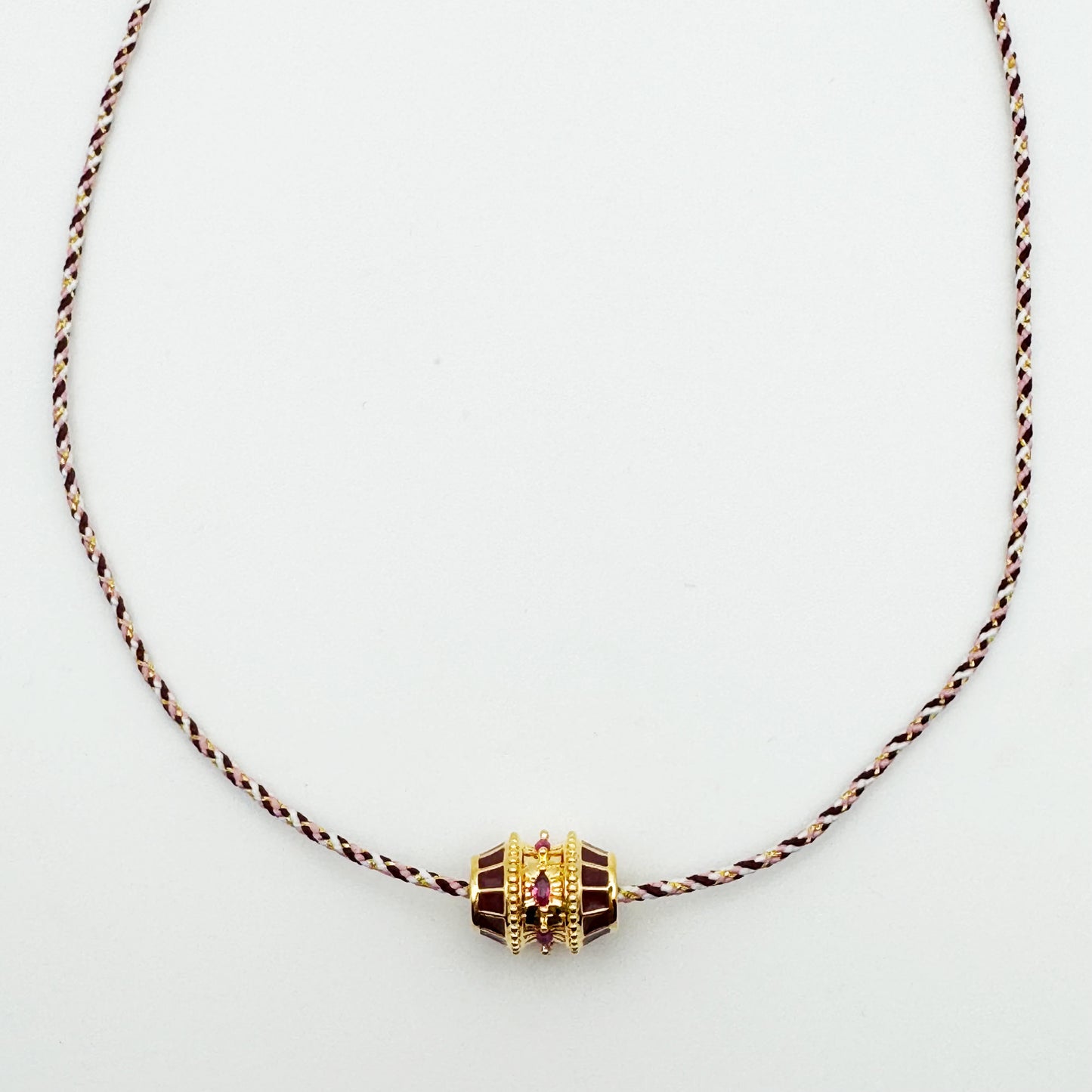 Collier Burgundy Talisman