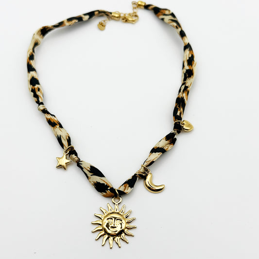 Collier Léopard Charm's Sun