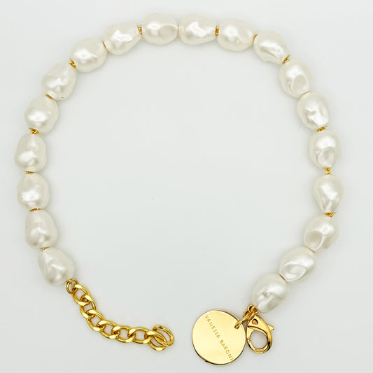 Collier Organic pearl Short Pearl