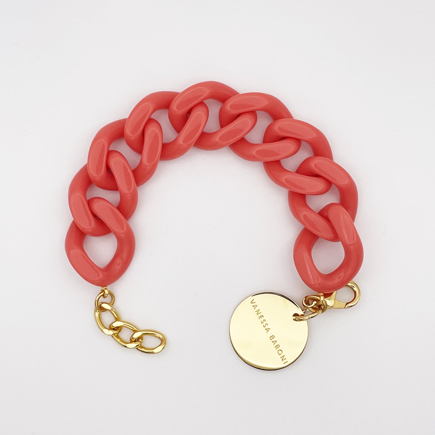 Flat Chain Bracelet New Flamingo